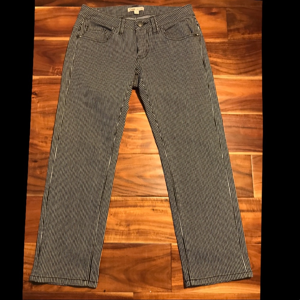 CAbi Pinstripe Jeans - Picture 1 of 3